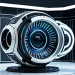Image Prompt 1: Futuristic Machine Design Studio**