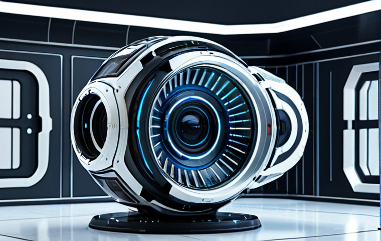 Image Prompt 1: Futuristic Machine Design Studio**