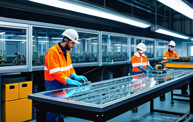 기계설계기사와 산업용 기계 안전 설계 - **Prompt 1: The Visionary Engineer's Studio**
    "A highly detailed, realistic image of a focused d...