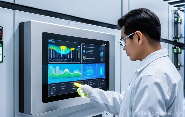 기계설계기사와 산업용 기계 안전 설계 - **Prompt 2: Safe and Smart Industrial Operations**
    "A vibrant, highly detailed, and realistic de...