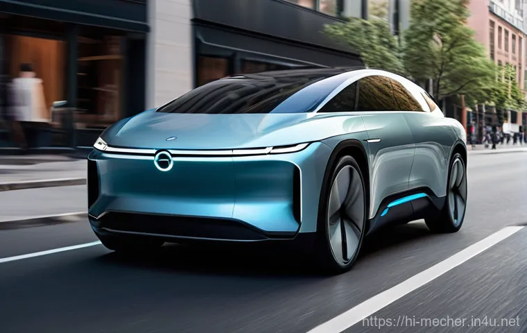 기계설계와 자동차 부품 설계 사례 - **Prompt:** Inside a cutting-edge automotive manufacturing facility, emphasizing sustainable practic...