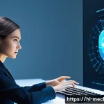 기계설계와 국제 설계 대회 준비법 - **Prompt: "A sleek, futuristic design studio bathed in soft, indirect lighting. A brilliant, diverse...