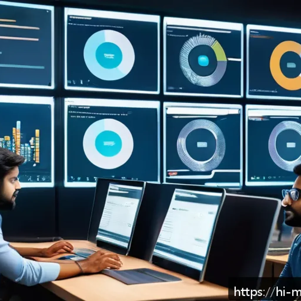 기계설계기사와 설계 데이터 관리 - A modern engineering workspace showing a diverse team of Indian professionals collaborating on machi...